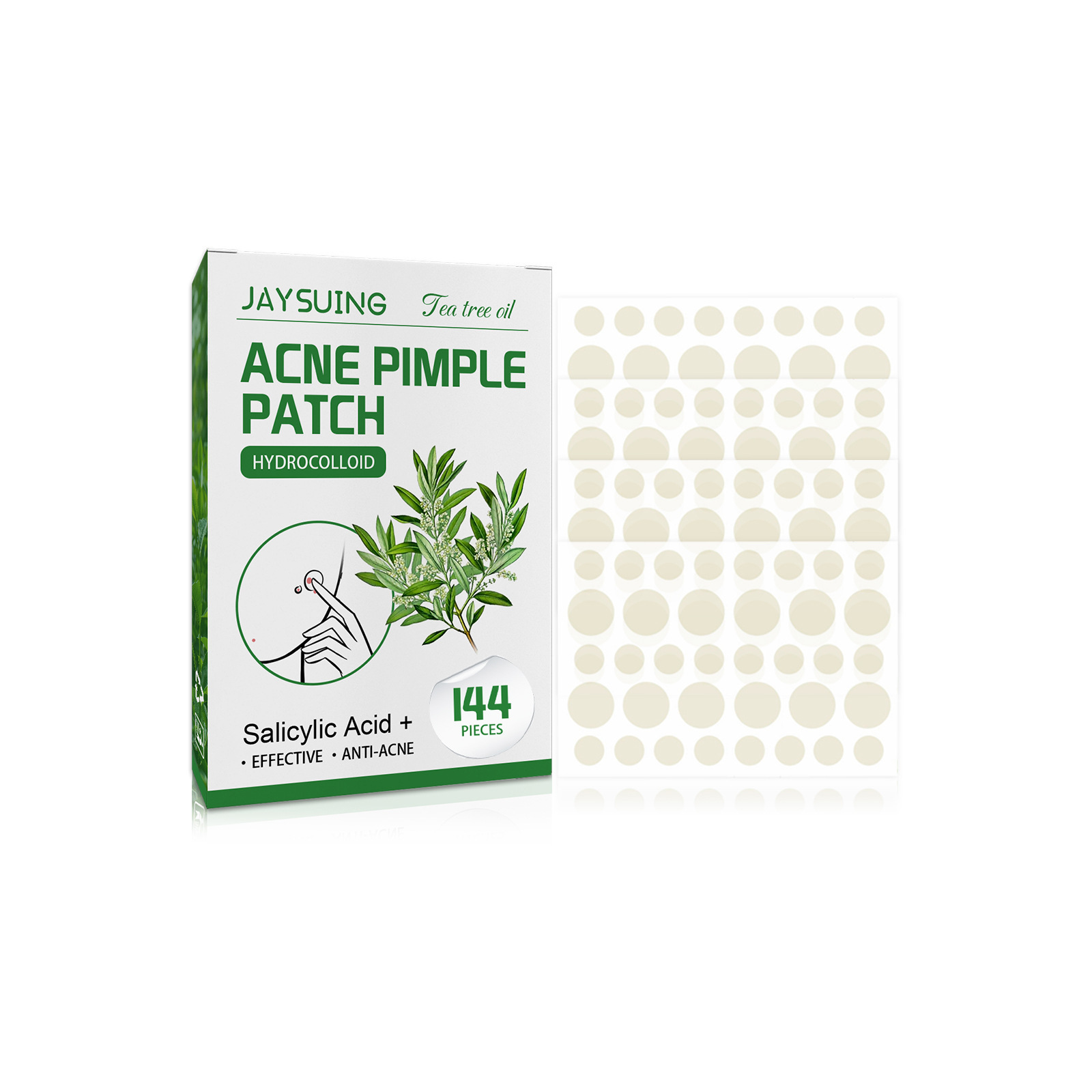 Skincare Moisturizer - Hydrokolloid-Akne-Pflaster – absorbieren Eiter und Öl,