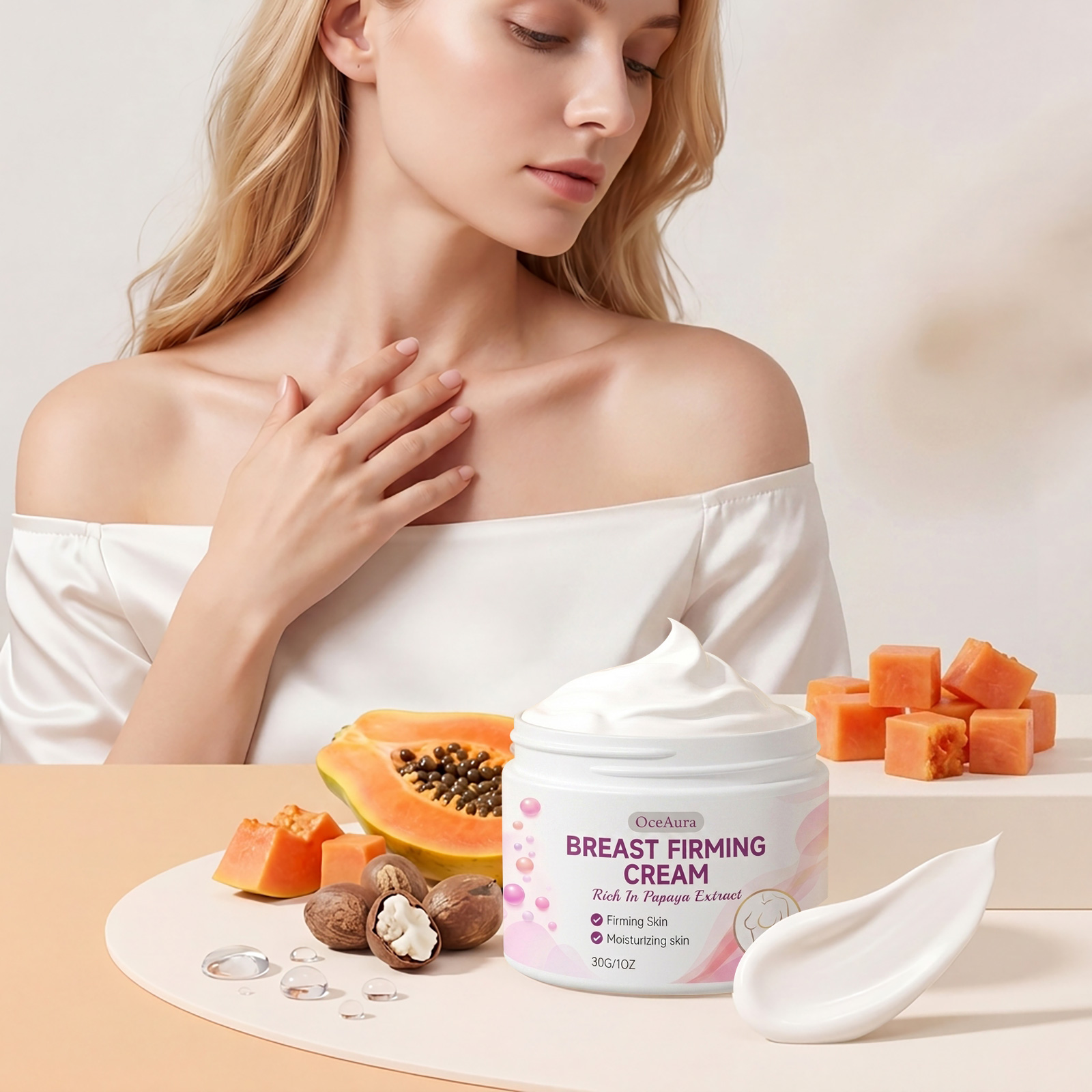 Papaya-Extrakt Brustpflegecrem – Skincare Moisturizer Bewertung und Preis