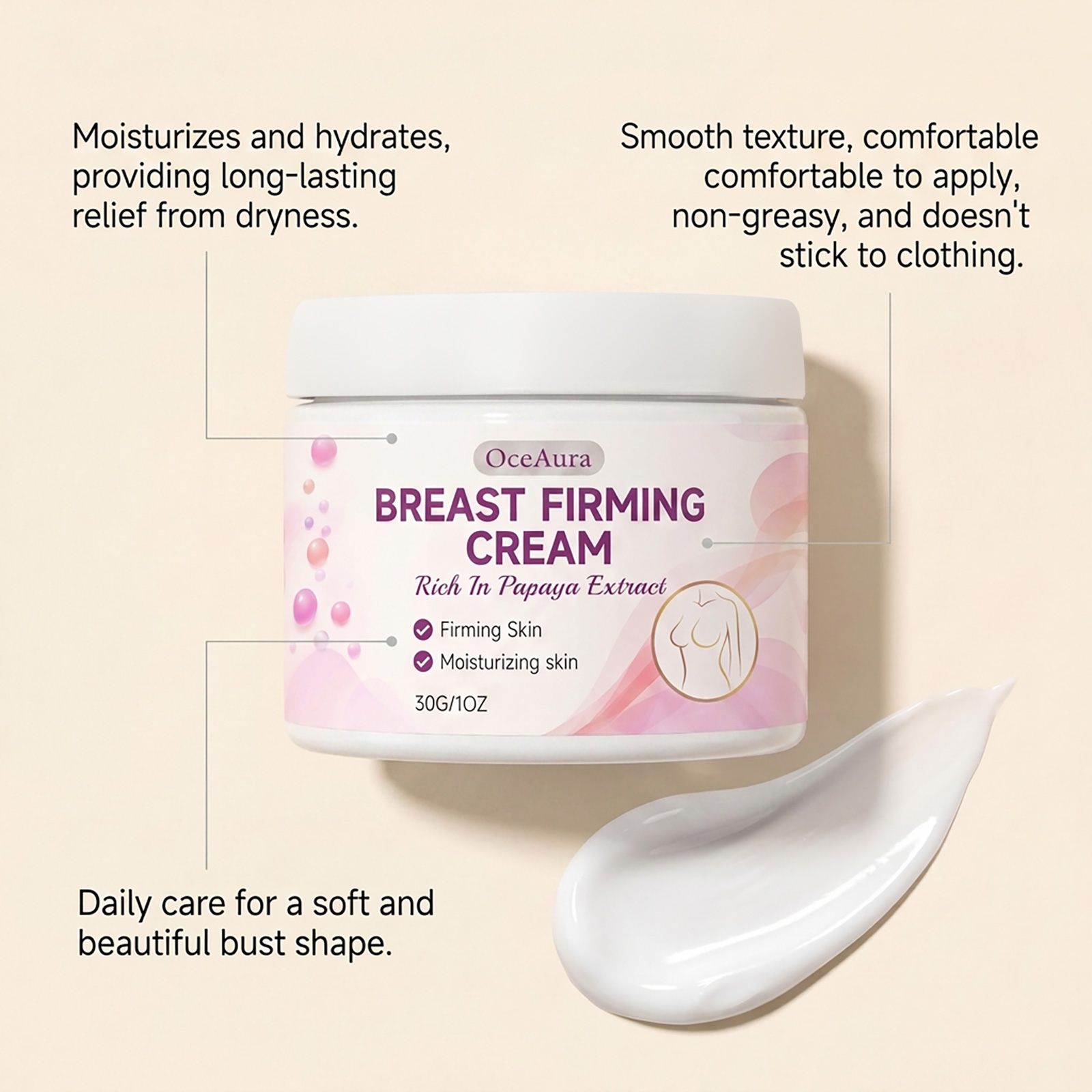 Papaya-Extrakt Brustpflegecrem – Skincare Moisturizer Bewertung und Preis