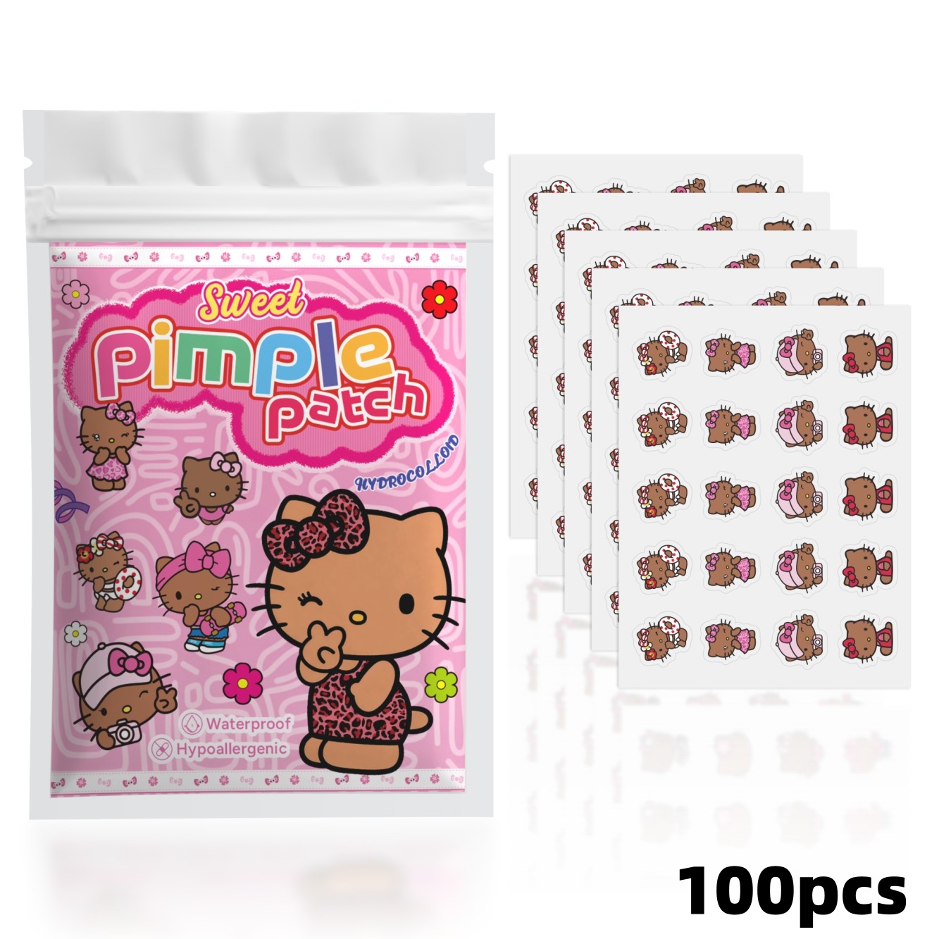 100 Stück Hello Kitty Akne-Pfl – Skincare Moisturizer Bewertung und Preis